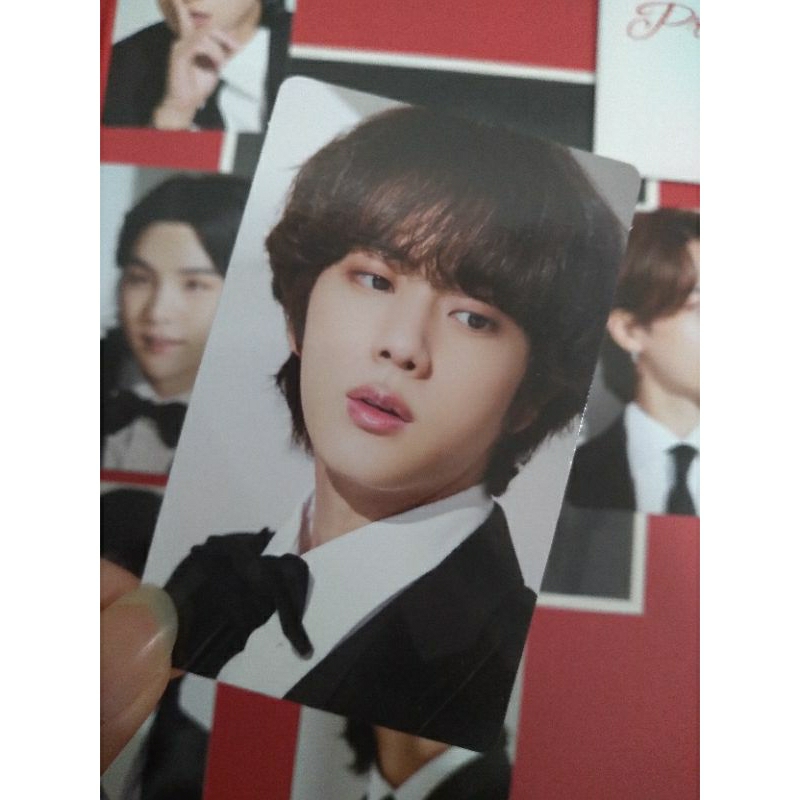 Card bo góc ảnh thẻ BTS Jin chú rể The Fact TF [ĐỌC KĨ MÔ TẢ]