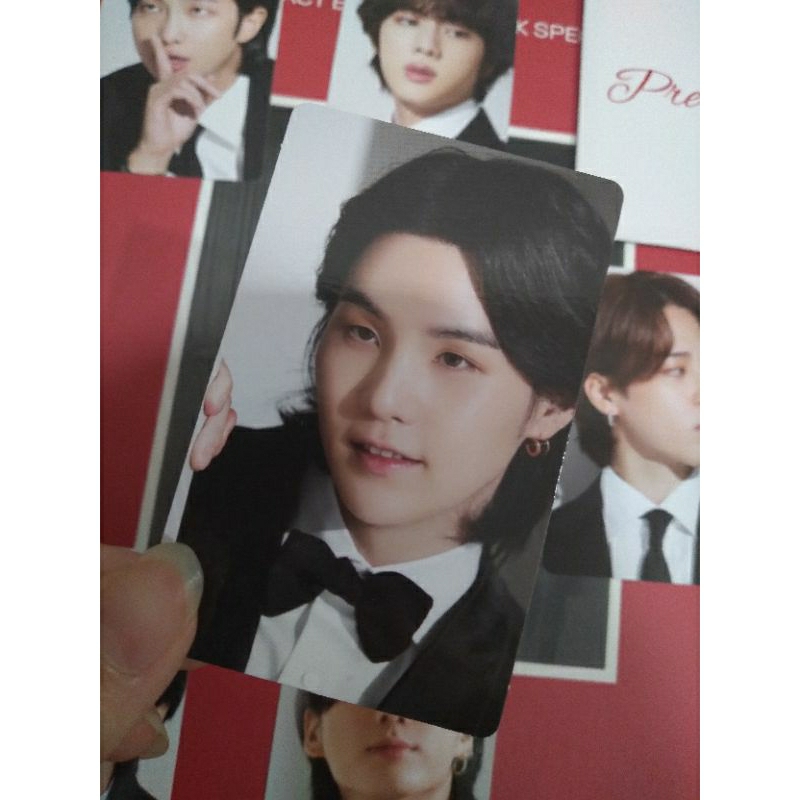 Card bo góc ảnh thẻ BTS Suga Yoongi chú rể The Fact TF [ĐỌC KĨ MÔ TẢ]