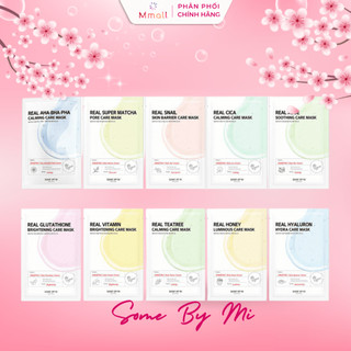 Mặt nạ giấy Some By Mi Real Care Mask ngừa mụn phục hồi dưỡng sáng da cao cấp Hàn Quốc chính hãng 25g | Mmall.vn