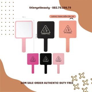 Gương cầm tay chính hãng Square Hand Mirror