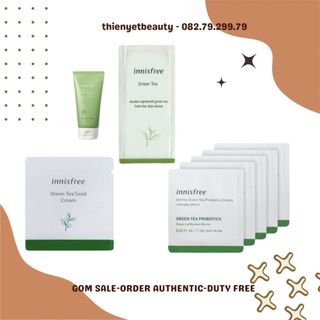 Mẫu dùng thử chăm sóc da nhiều hãng