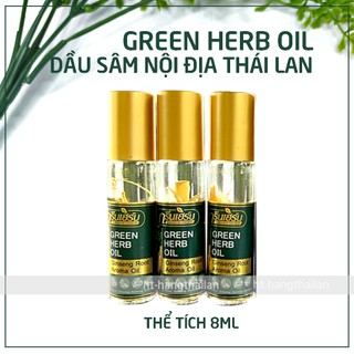 Combo 3 Chai Dầu Sâm Thái Lan Giảm Đau Đầu Chóng Mặt Say Xe Đau Bụng Căng Thẳng Mệt Mỏi