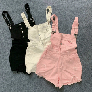 HM2T's Jeans -Yếm short jeans cute nhiều màu cưng xĩu