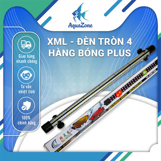Đèn led tròn 4 hàng bóng XML PLUS đỏ/trắng/vàng phủ toàn bể, ánh sáng mạnh mẽ, màu sắc nổi bật