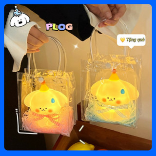 Đèn ngủ led hình cún và rồng cute xỉu, đèn trang trí ánh sáng vàng ấm áp decor bàn học/làm việc dễ thương đẹp rẻ