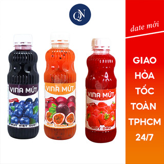 Vina mứt - mứt sinh tố trái cây vina chai 1 lít
