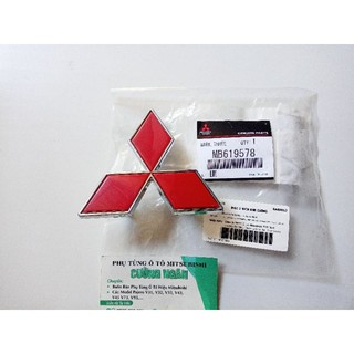Logo mitsubishi 3 viên kim cương mặt ga lăng trước pajero v31 v32 v33 v4x mb619578 mitsubishi