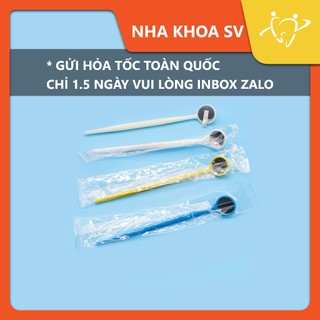 Gương nha khoa sử dụng khi thăm khám bệnh nhân
