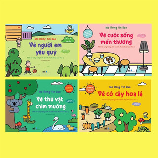 Sách - Combo Vẽ vạn vật từ những nét đơn giản
