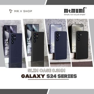 Ốp lưng memumi slim nhám siêu mỏng nhẹ samsung galaxy s23 ultra s24 ultra s23 plus s24 plus - mỏng 0.3mm, nhẹ chỉ 6g