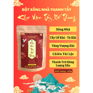 [ BỘT XÔNG NHÀ CÓ GIẤY KIỂM ĐỊNH CHẤT LƯỢNG ] BỘT XÔNG NHÀ KHAI VẬN TẨY UẾ THANG.