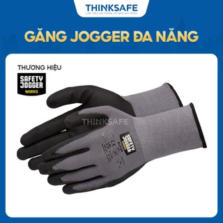 Găng tay lao động Jogger Allflex sử dụng đa năng, phủ PU, chống dầu mỡ, thao tác máy móc, cơ khí - THINKSAFE