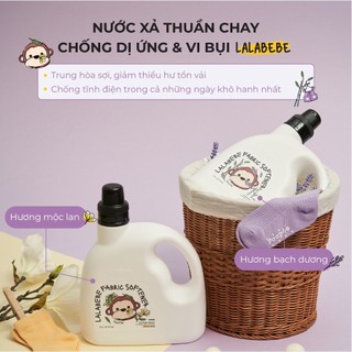 Nước xả thuần chay hữu cơ Lalabebe K-Mom Hàn Quốc chai/túi chính hãng