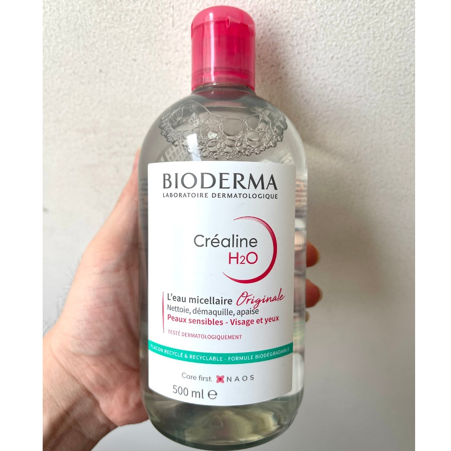 Tẩy Trang Bioderma Xanh Lá, Hồng 500ml Bản Pháp