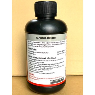 Dầu phanh Toyota Dot 3 (chai 500 ml)