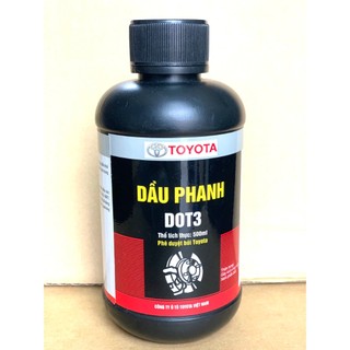 Dầu phanh Toyota Dot 3 (chai 500 ml)