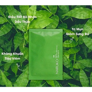 Mặt Nạ Naruko Tea Tree Tràm Trà ( Xanh Lá )