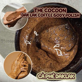 Tẩy da chết body Cocoon cà phê Đắk Lắk [Túi Refill 600ml]