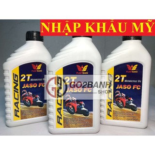 Nhớt 2 thì thơm Fleetgard 2T Racing 1L cao cấp công nghệ Mỹ