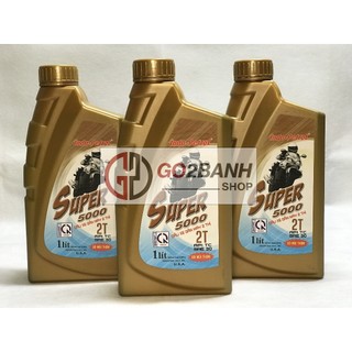 Nhớt thơm indo petrol super 5000 2t 1l