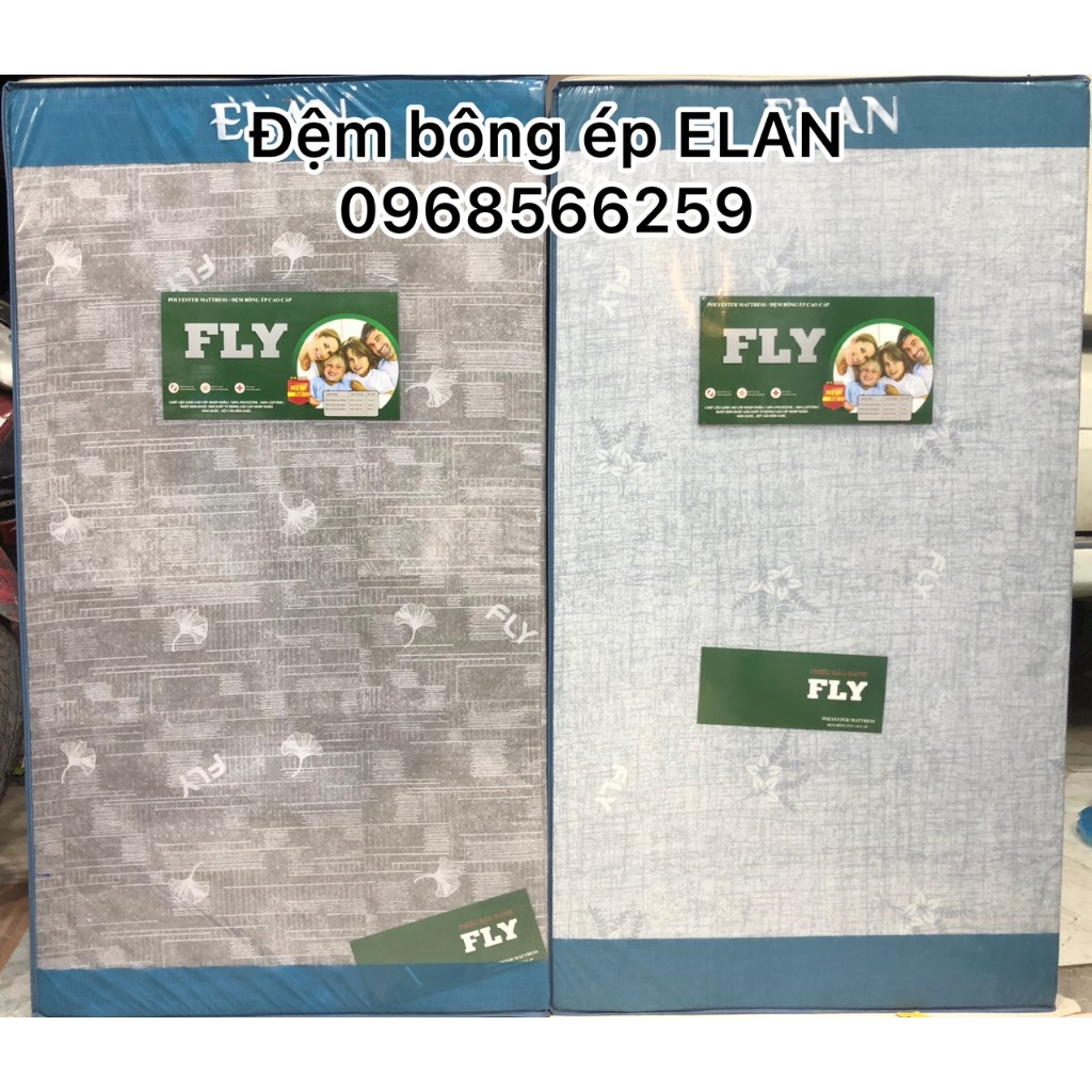 ĐỆM BÔNG ÉP GẤP 3 ELAN FLY - HÀNG CHÍNH HÃNG