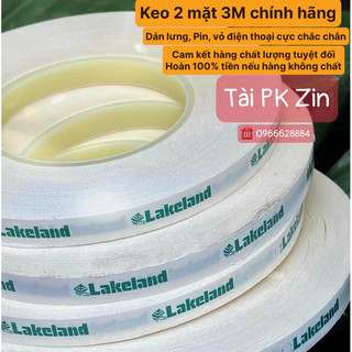 Băng keo 2 mặt 3m chính hãng_keo 3m siêu dính chính hãng_keo dán lưng, pin, vỏ… điện thoại