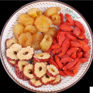 Trà long nhãn táo đỏ kỷ tử, trà dưỡng tâm an ngủ ngon, thanh lọc cơ thể