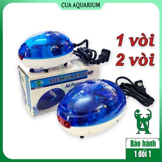 Máy sủi oxy 2 vòi RS-513, 1 vòi RS-511 - Sục khí oxi bể cá (Bảo hành 1 đổi 1)