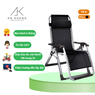 Ghế Gấp Văn Phòng Nghỉ Trưa TG-11 , Ghế Nghỉ Ngơi Đọc Sách Có Khay Đựng Cốc