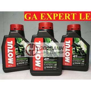 Nhớt Motul Scooter Expert LE 10W40 0.8L xe tay ga