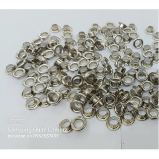 Khoen ore 6mm Khoen mắt cáo 6 ly Bằng Thau không gỉ Khuy mắt cáo bấm vải Phụ liệu may mặc cao cấp