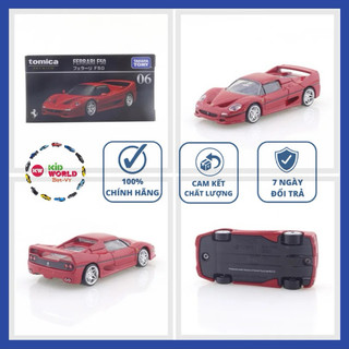 Xe mô hình tomica box premium ferrari f50. no.06. tỷ lệ 1:62.