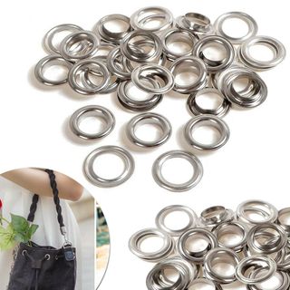 Khoen ore 12mm Khoen mắt cáo 12ly Thau không gỉ Khuy mắt cáo bấm vải Túi 100 cái Phụ liệu may mặc