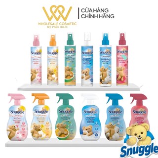Xịt thơm quần áo snuggle, nước xịt thơm quần áo hàng nội địa hàn quốc 6 mùi tiện lợi xịt thơm vải - wholesale