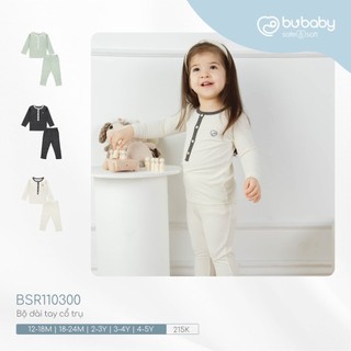 Bu baby - bộ dài tay cổ trụ siro bsr110300