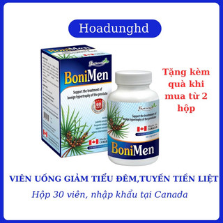 BoniMen- Hỗ Trợ Điều Trị Tiểu Đêm, Phì Đại Lành Tính Tuyến Tiền Liệt- Có Tem Tích Điểm