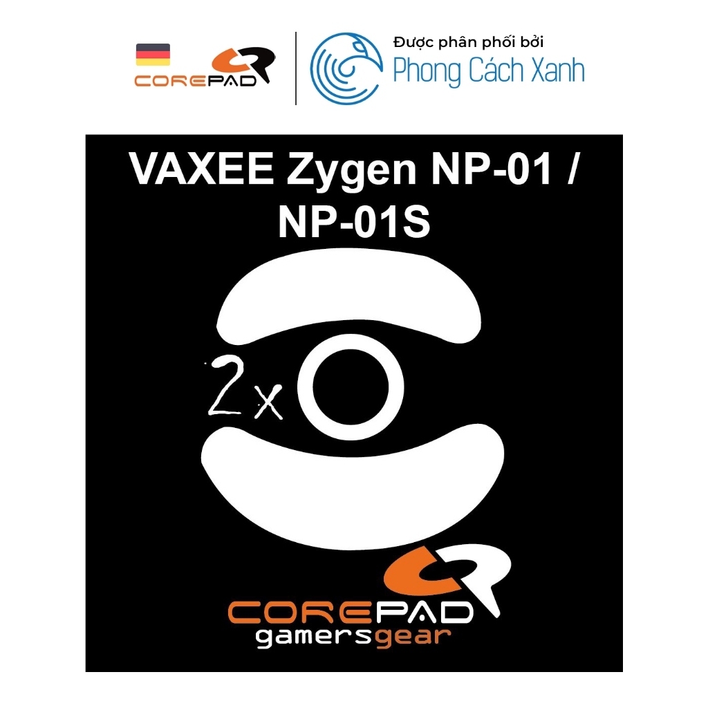 Feet chuột thay thế PTFE Corepad Skatez PRO Vaxee Zygen NP-01S Wireless / Vaxee Zygen NP-01 / Vaxee 