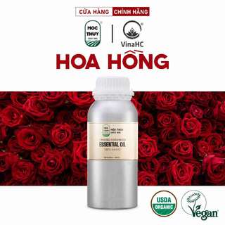 Tinh dầu Hoa Hồng Tây Ban Nha dung tích 500ml/ 1000ml - Rose Essential Oil - đạt chuẩn chất lượng kiểm định