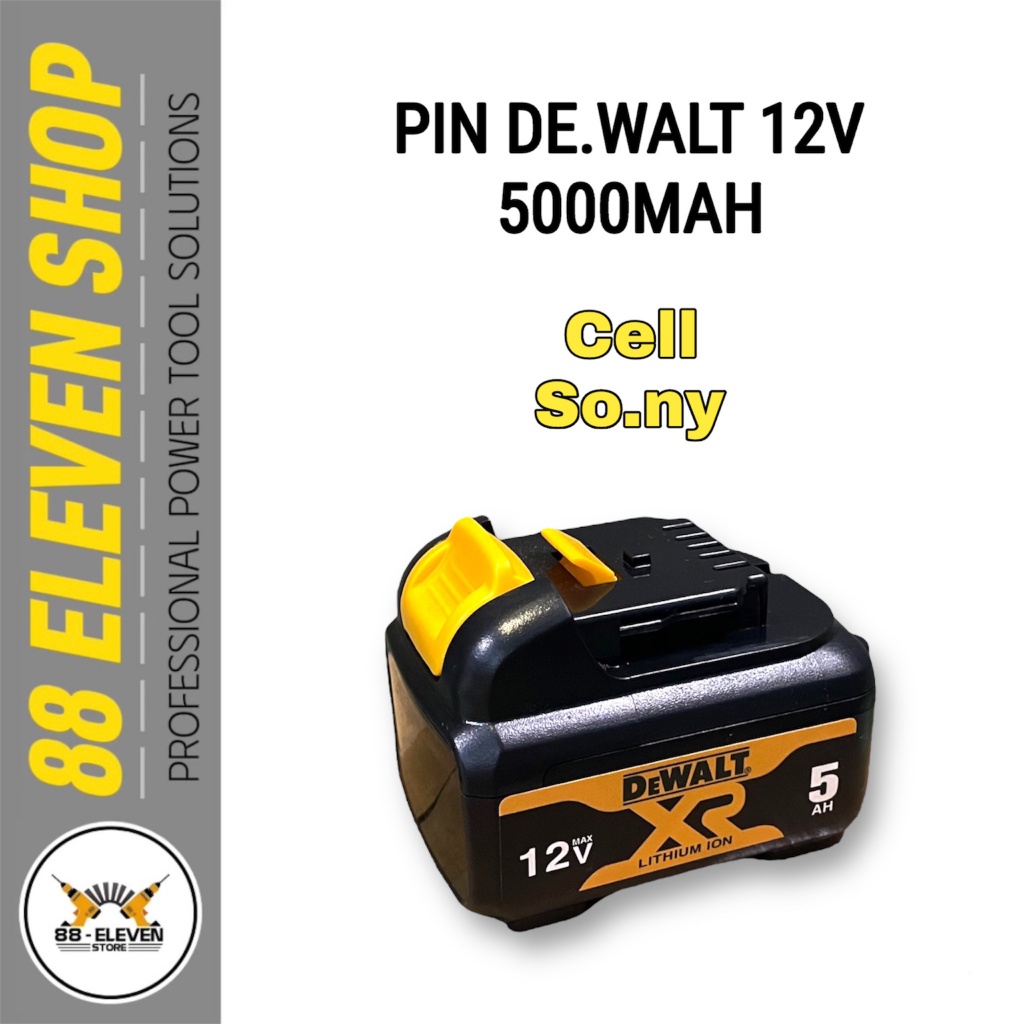 Pin DeWalt 12V dung lượng 5000mAh