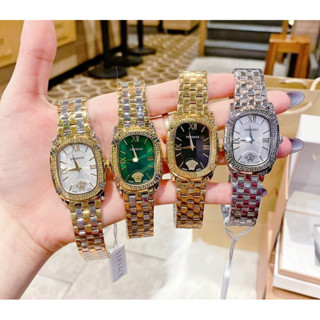  Đồng Hồ Nữ Versace VE1B00518  VE1B00618 Mặt Chữ Nhật Mặt Siz 35mm Sang Trọng 