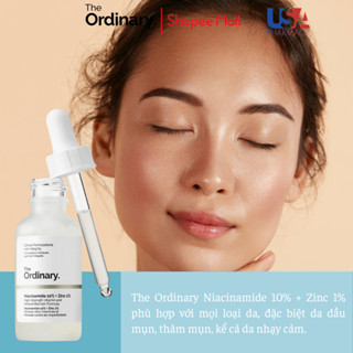 Serum Niacinamide 10% + Zinc 1% Ngăn Ngừa Mụn, Sáng Da, Mờ Thâm