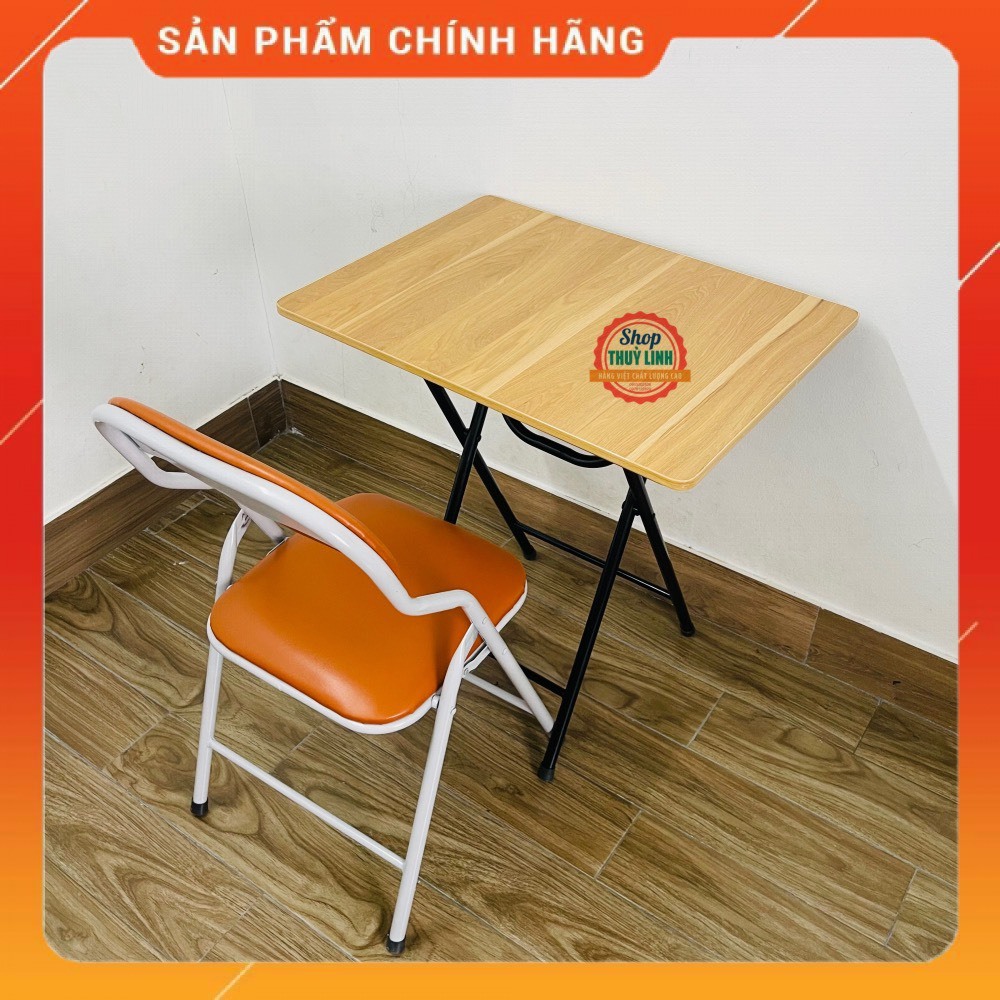 Bộ bàn ghế gấp gọn siêu đẹp, siêu rẻ dành cho sinh viên học sinh