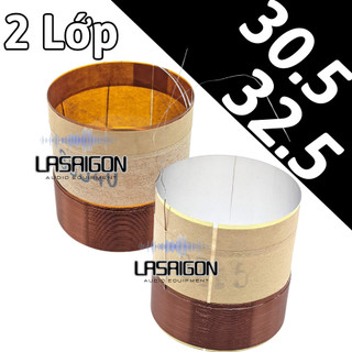 Coil loa bass 30.5 và 32.5 2 lớp 8 ôm