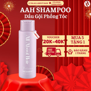 DẦU GỘI AAH SHAMPOO Không Silicon Làm Sạch Dịu Nhẹ, Giảm Bết Giúp Tóc Bồng Bềnh - ALL ABOUT HAIR