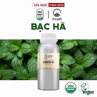 Tinh dầu thiên nhiên nguyên chất Bạc Hà Ấn dung tích 500ml/1L - Peppermint Essential Oil - đạt chuẩn chất lượng