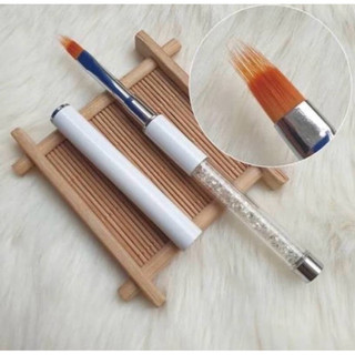 Cọ omber đầu dẹt cán đá- Cọ xước omber làm đẹp móng