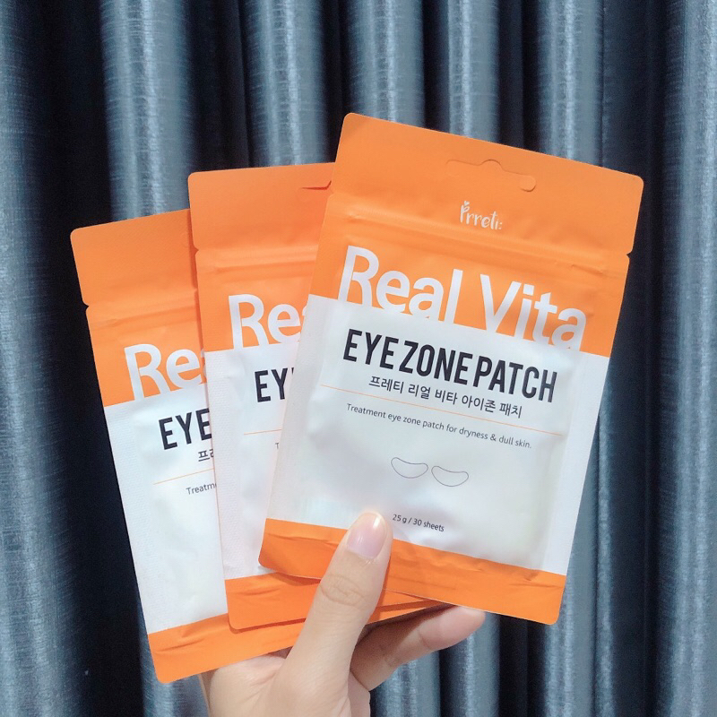 Mặt nạ mắt Prreti Real Vita Eyezone Patch (30 miếng)