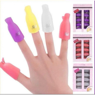 Bộ ủ phá gel tay làm móng- Kẹp ủ phá gel tay
