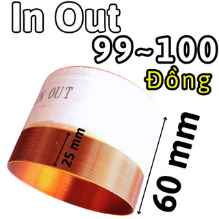 Coil loa in out dây đồng tròn 99 đến 100