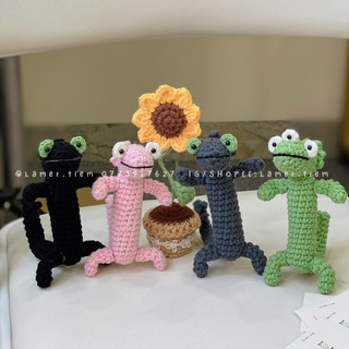 Móc khoá con rồng vô tri hài hước bằng len handmade- Toothless Dragon làm quà tặng bạn bè, người thân